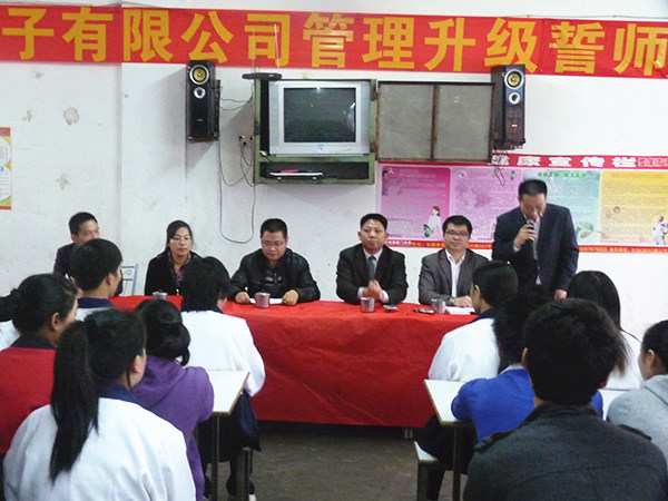 2011年3月15日，凱東管理升級誓師大會召開