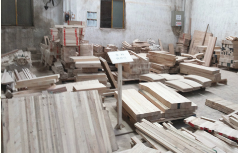 二分廠(chǎng)余料堆放改善