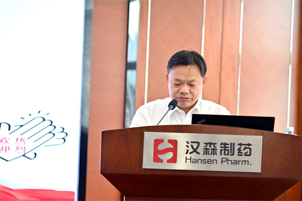 漢森制藥精益營銷管理升級推進辦主任、營銷副總裁敖凌松先生
