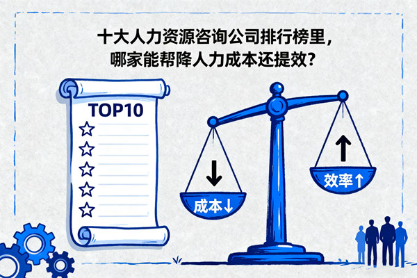 十大人力資源咨詢公司排行榜里，哪家能幫降人力成本還提效？