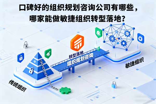 口碑好的組織規(guī)劃咨詢公司有哪些，哪家能做敏捷組織轉型落地？