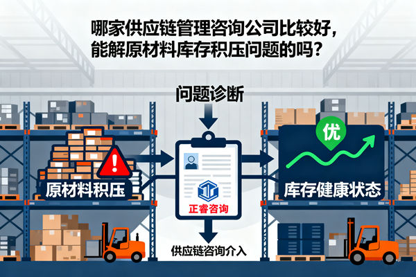 哪家供應(yīng)鏈管理咨詢公司比較好，能解原材料庫存積壓問題的嗎？